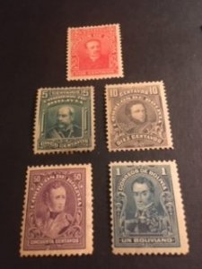 Bolivia sc 104,105,107-109 MLH+MH