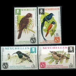 SEYCHELLES 1976 - Scott# 357-60 Birds Set of 4 NH