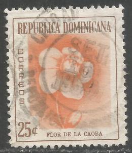 DOMINICAN REPUBLIC 492 VFU I381-5