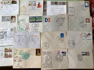 Poland collection of postal  covers 16 items Ref A2054