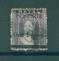 Natal sc# 62 used cat value $13.00