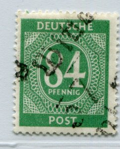 GERMANY SOVIET ZONE HOP BEZIRKSHANDSTEMPEL BEZIRK 37 I x VIII PERFECT MNH 059