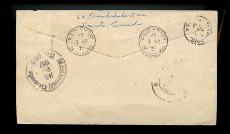 ? NICE crossover Wilding NFLD Registered to INDIA RECEIVERS etc. cover Canada