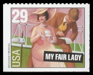 US 2770 Broadway Musicals My Fair Lady 29c single MNH 1993