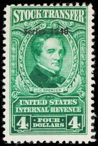 U.S. REV. DATED GREENS RD222  Mint (ID # 111677)