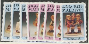 Maldive Islands #1543-1550 Mint (NH) Single (Complete Set)