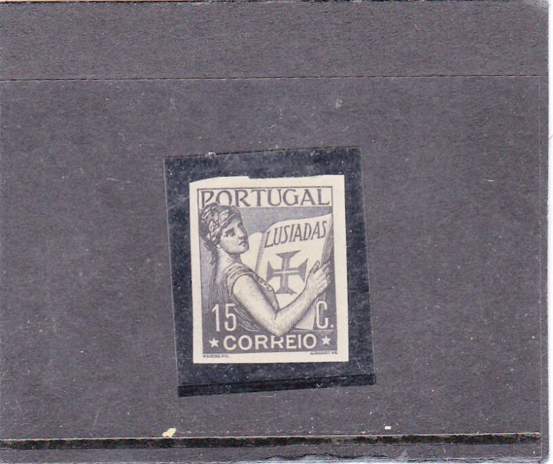 PORTUGAL  LUSIADAS  15 c. IMPERFORATED COLOUR PROOF    MH