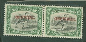 South West Africa #O18 Unused Multiple