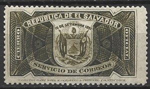 COLLECTION LOT 15878 SALVADOR OFFICIAL MH