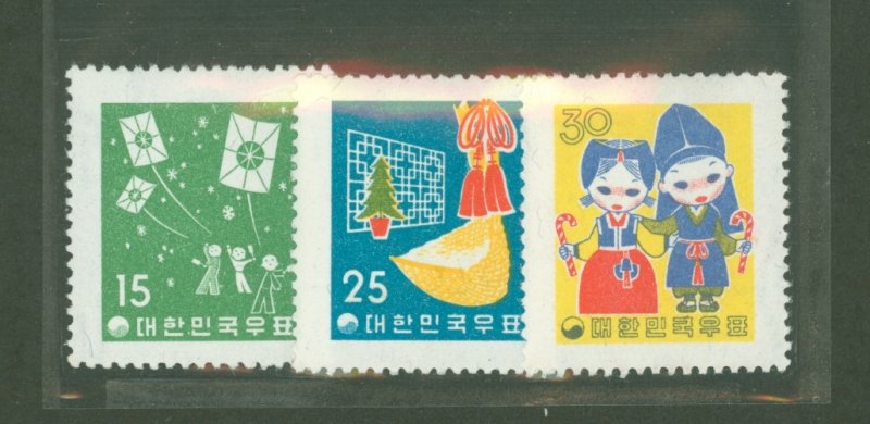 Korea #287-289  Single (Complete Set)