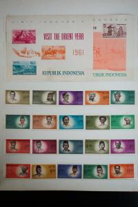 Indonesia Early Mint Stamp Collection