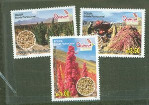 Bolivia #1541-1543