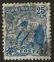 French Guiana 61, used,   1905.  (F493)