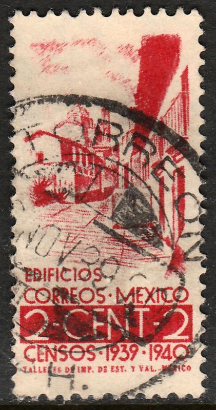 MEXICO 751, 2c Census, 1940. Used. F-VF. (993)