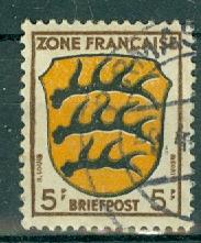 Germany - Allied Occupation - French Zone - Scott 4N3