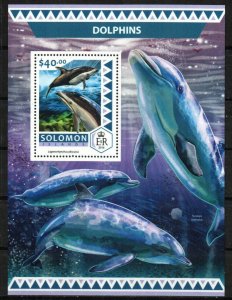 Solomon Islands Stamp 2197  - Dolphins