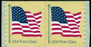 Scott 4134 (41¢) Flag SA PV Pair, MNH