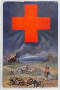 Germany BAVARIA Official *RED CROSS* WW1 Postcard Schweinfurt 1916 PPC RC148