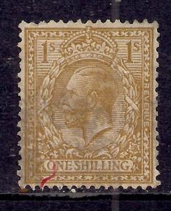 GB 1924 KGV 1/-d Bistre Brown Wmk 111 SG 429 ( C300 )