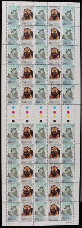 AUSTRALIA ANTARCTIC TERR 2014 Huskies set Full sheets. MNH **. Retail $280+.