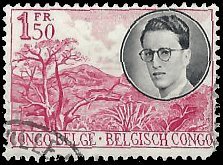 BELGIAN CONGO   #290 USED (1)