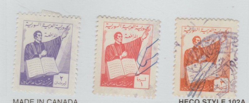 Syria Revenue Fiscal Stamp 12-26a-22 Legal -