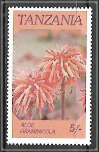 Tanzania #316 Indigenous Flowers MNH