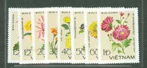 Vietnam/North (Democratic Republic) #964-971  Single (Complete Set) (Flowers)