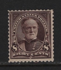 272 F-VF OG mint never hinged with nice color cv $ 210 ! see pic !