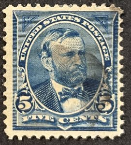 US #281 Used F/VF 5c Grant 1898 SCV~$2.25 [G21.5.4]