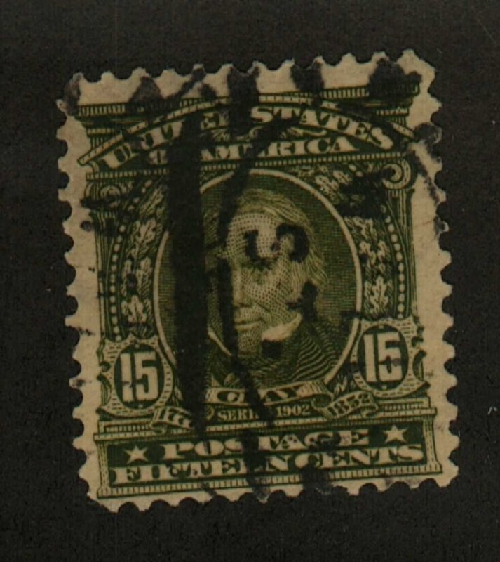 US #309 used Clay