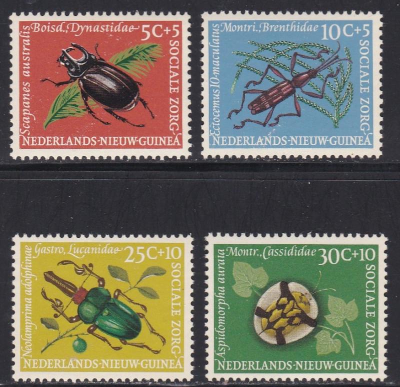 Netherlands New Guinea # B27-30, Beatles, NH, 1/2 Cat.