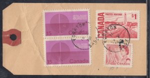 Canada - Dec 1970 $1.34 Tag ex Yorkton, SK