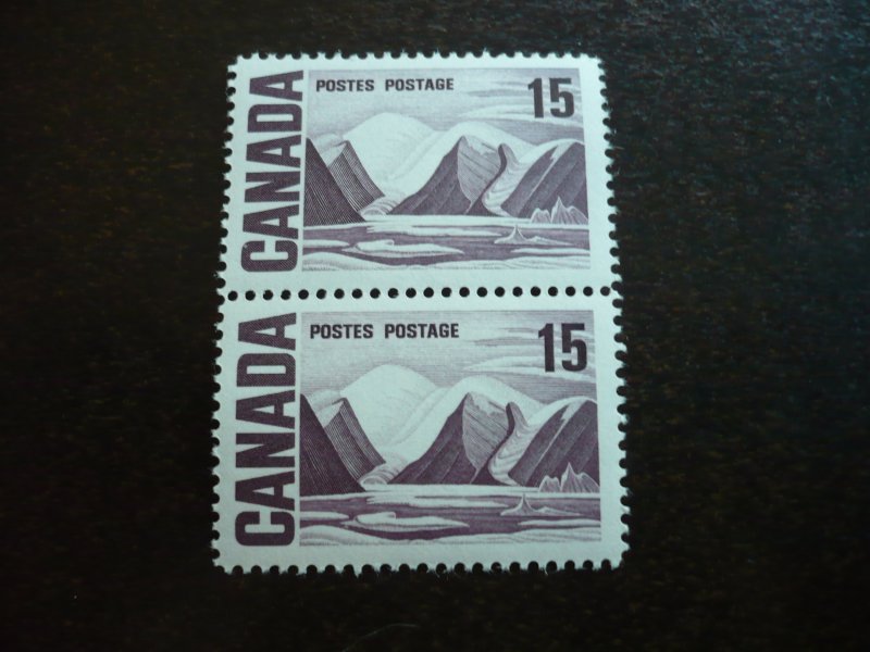 Stamps - Canada-Scott# 463ii - Mint Never Hinged Bylott Island 15c Dull Purple