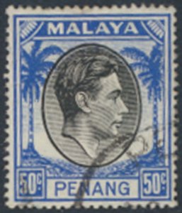 Penang   Malaya  SC#  19 Used  see details & scans