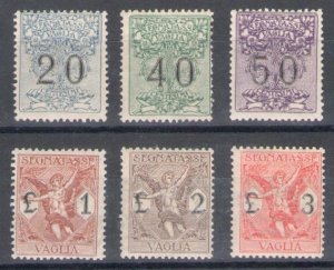 1924 Italy - Kingdom - No. 1/6 - Bag Marker - MNH**