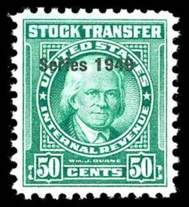 U.S. REV. DATED GREENS RD295  Mint (ID # 84867)