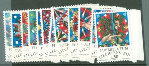 Liechtenstein #598-609 Mint (NH) Single (Complete Set)