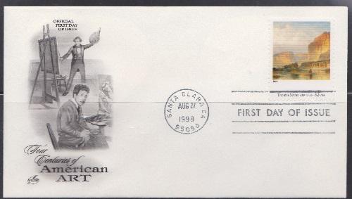 3236k American Art Unaddressed ArtCraft FDC