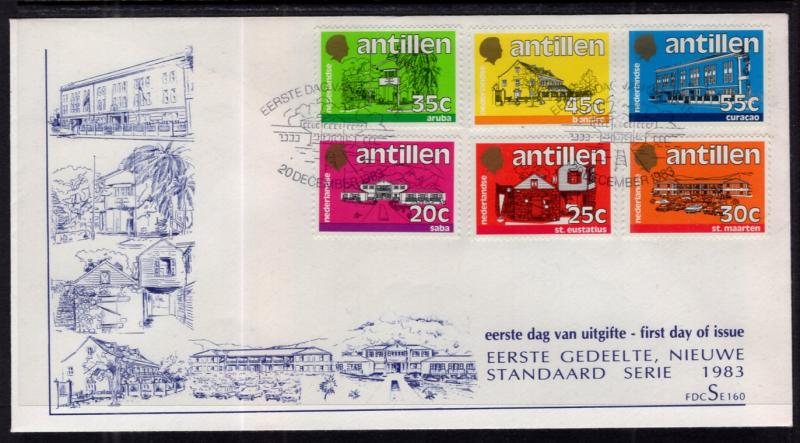 Netherlands Antilles 499-504 U/A FDC