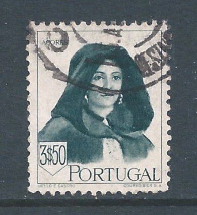 Portugal #682 Used 3.50e Woman of the Azores