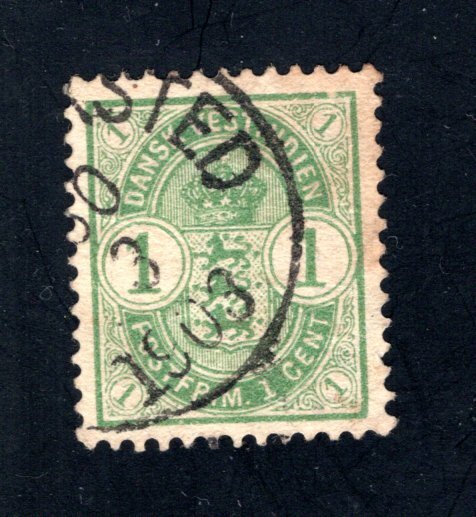 Danish West Indies #21,  VF,  Used, 1903 cancel  CV $3.00 ....1630018