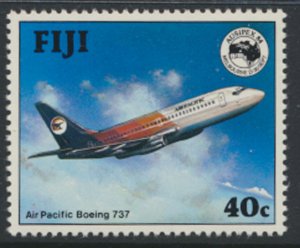 Fiji  SG686  SC# 516  MNH Ausipex  Aircraft  see scans & detail