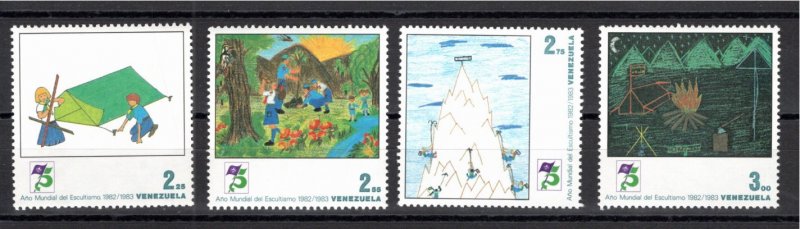 Venezuela 1983 MNH Sc 1313-16