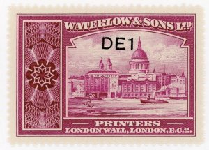 (I.B) Cinderella : Waterlow & Sons Ltd - Colour Essay (Shade DE1)
