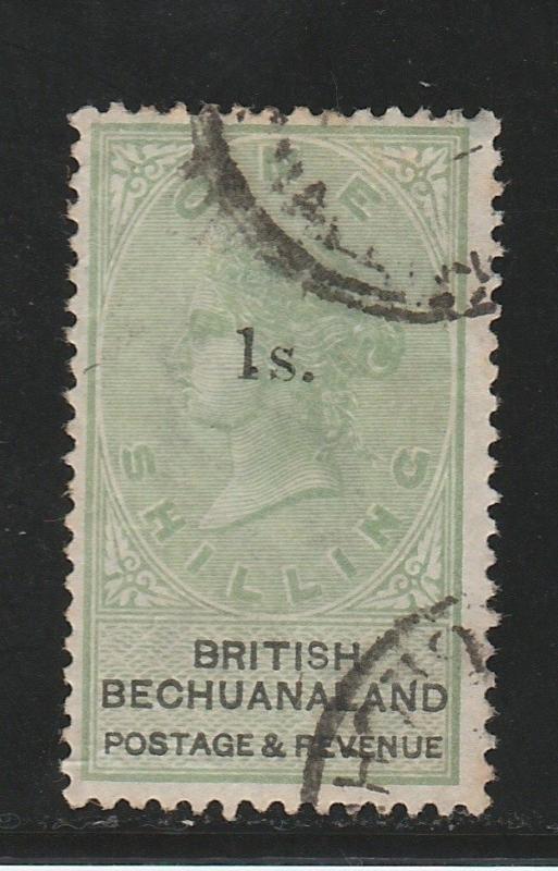 BRITISH BECHUANALAND 1888 QV 1S ON 1/-
