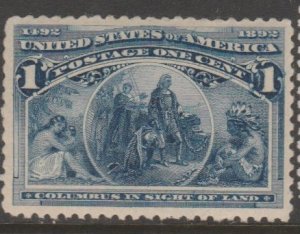 U.S. Scott #230 Columbian Stamp - Mint Single