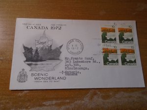 Canada  #  594  FDC   Cachet  Rose Craft  addressed