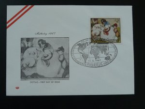 mother's day FDC Austria 1967