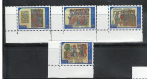 VATICAN 1998 LIFE of CHRISTI,#1081-1084 MNH